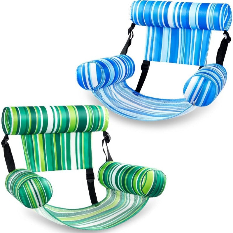 Sloosh | Inflatable Pool Float Chair with Adjustable Backrest | Lightweight Design for Ultimate Comfort 9