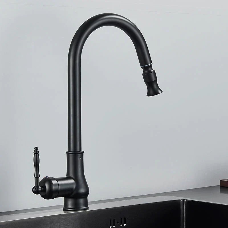 SmartSpout | Kitchen Faucet with Pull-Out Sprayer & Touch Sensor | Antique Bronze Finish for Effortless Cleaning 6