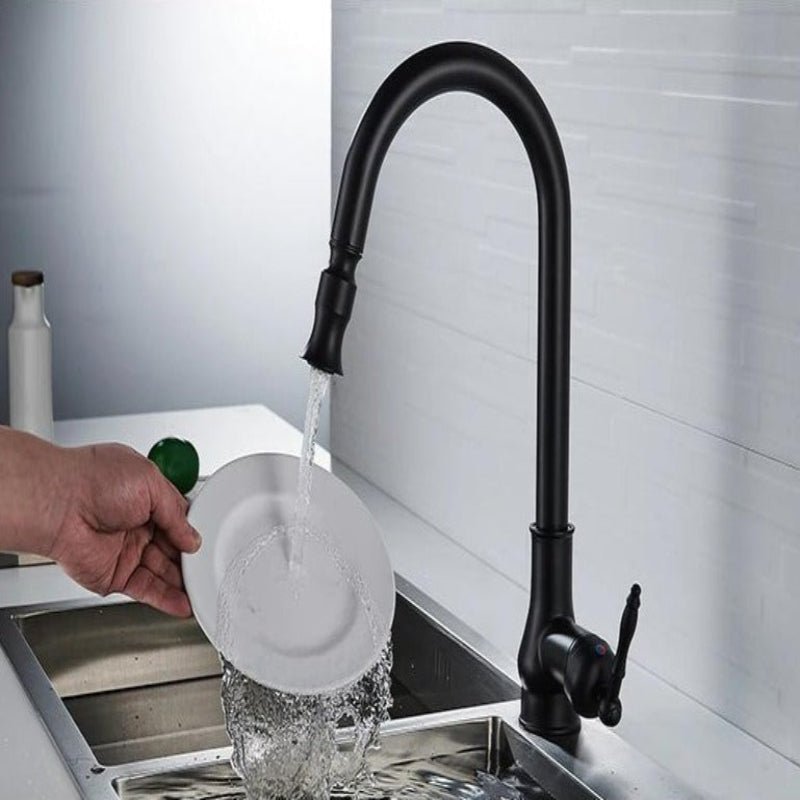 SmartSpout | Kitchen Faucet with Pull-Out Sprayer & Touch Sensor | Antique Bronze Finish for Effortless Cleaning 8