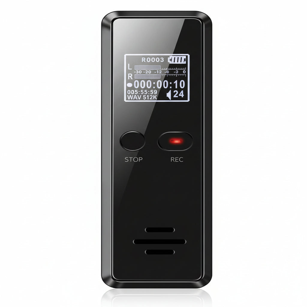 Smart Audio Recorder | Handheld Device with Voice Activation & 35-Hour Battery Life | Ideal for Lectures and Interviews 0