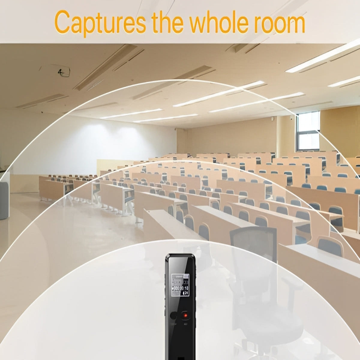 Smart Audio Recorder | Handheld Device with Voice Activation & 35-Hour Battery Life | Ideal for Lectures and Interviews 5