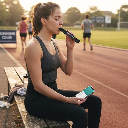 Lung Trainer and Breathing Trainer, Respiratory Muscle Trainer with App, Portable Breathing Exercise Device for Athletes