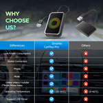 Smart Car Series | Wireless Carplay Adapter with Quick Setup | Bluetooth Connectivity for Effortless Media Streaming 3