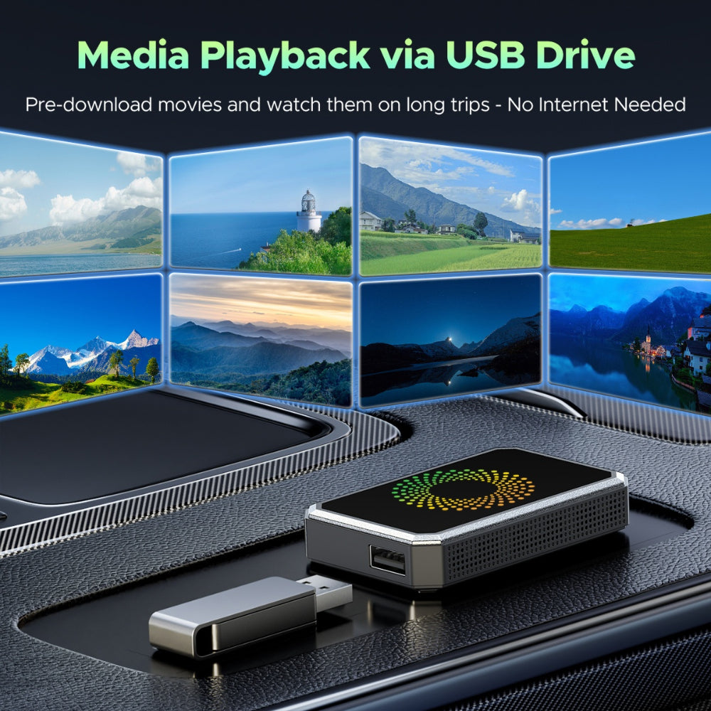 Smart Car Series | Wireless Carplay Adapter with Quick Setup | Bluetooth Connectivity for Effortless Media Streaming 7