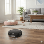 Smart Clean | Robot Vacuum Cleaner with HEPA Filtration | Ultra-Quiet Operation for Allergy Relief 5
