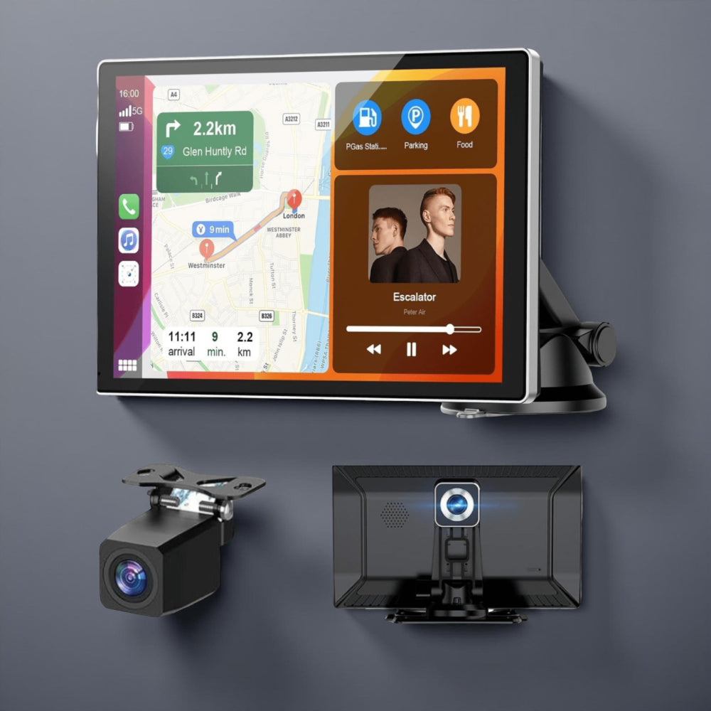 Smart Drive | Wireless CarPlay & Android Auto Adapter with HD Touchscreen | Seamless Connectivity for Enhanced In-Car Experience 0