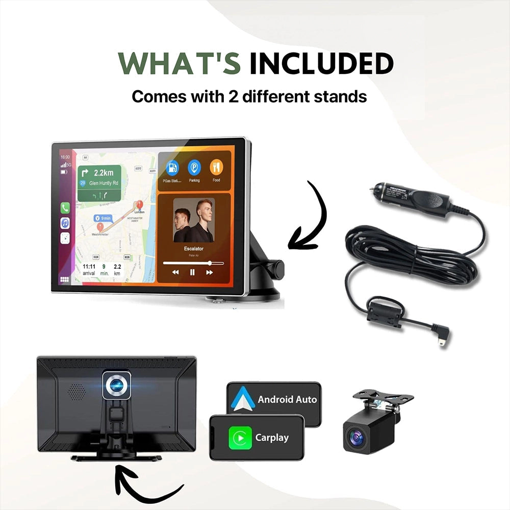 Smart Drive | Wireless CarPlay & Android Auto Adapter with HD Touchscreen | Seamless Connectivity for Enhanced In-Car Experience 6