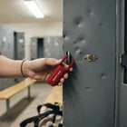 Padlock with Fingerprint Unlock, Smart Fingerprint Padlock, Biometric Lock and Keyless Padlock for Gym Locker and Shed