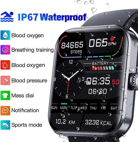 Smart Fitness Watch | Fitness Tracker Watch with Sleep Insights | Lightweight Design for Daily Wellness 4