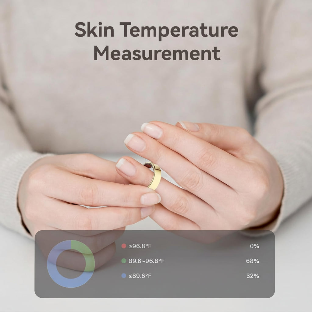 Smart Health Ring | Fitness Tracker with Sleep Monitoring & Waterproof Design | Real-Time Health Insights for Daily Wellness 4