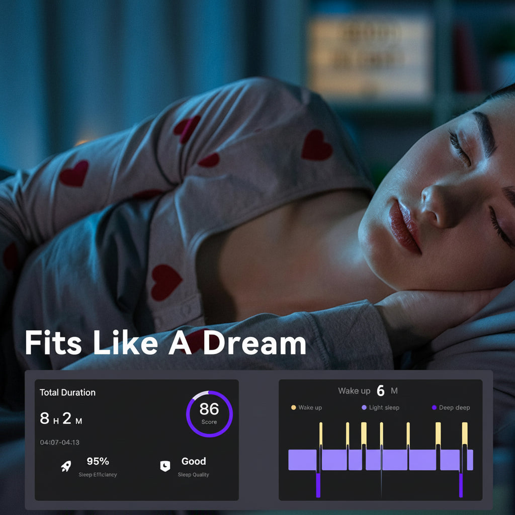 Smart Health Ring | Fitness Tracker with Sleep Monitoring & Waterproof Design | Real-Time Health Insights for Daily Wellness 6
