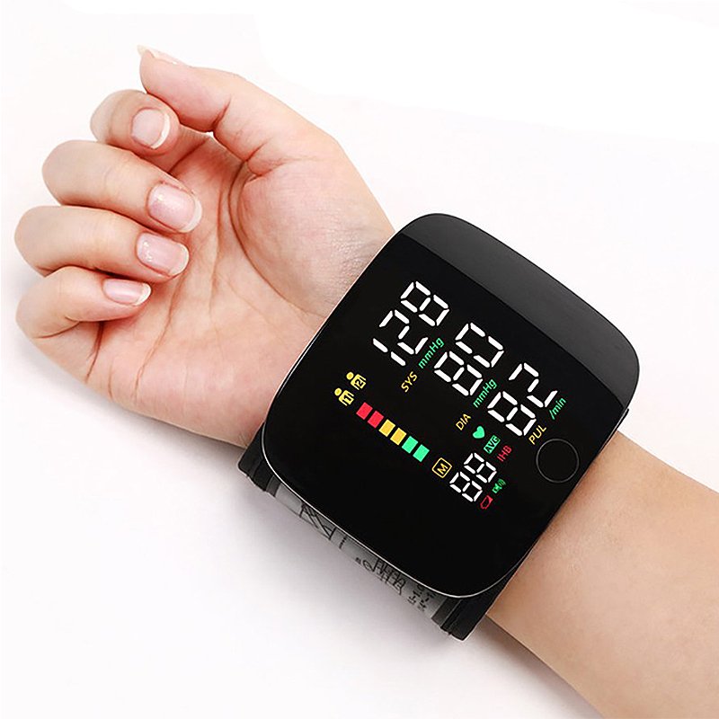 Smart Health | Blood Pressure Monitor with Voice Alerts & LCD Screen | Portable Design for Accurate Home Tracking 0