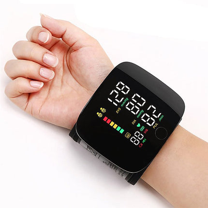 Smart Health | Blood Pressure Monitor with Voice Alerts & LCD Screen | Portable Design for Accurate Home Tracking 0
