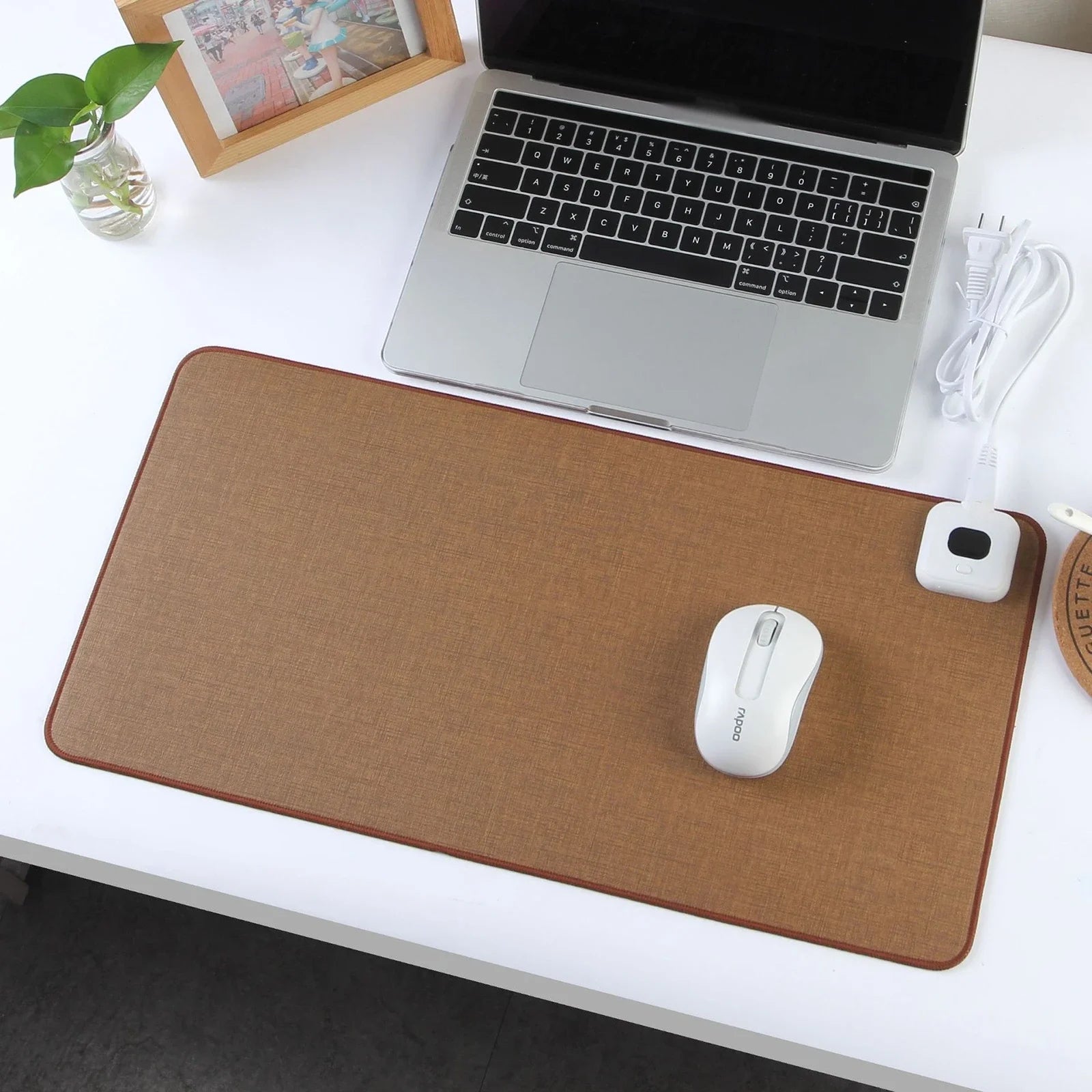Smart Heated Mouse Pad with Temperature Control for Cozy Comfort 4