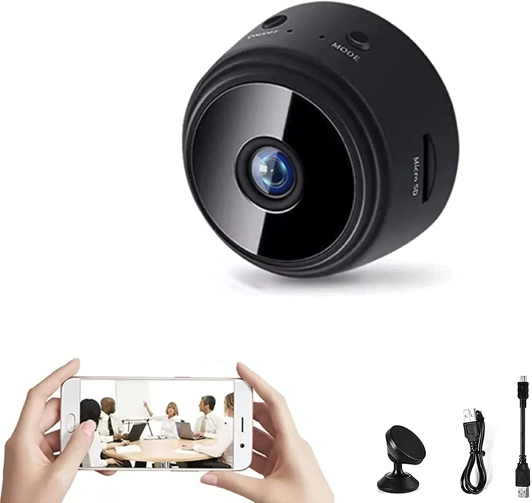 Smart Home Security | Wireless Security Camera with Night Vision | Remote Monitoring for Enhanced Home Protection 0