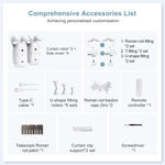 Smart Home | Motorized Curtain Opener with Bluetooth Control | Quiet Operation for Effortless Convenience 2