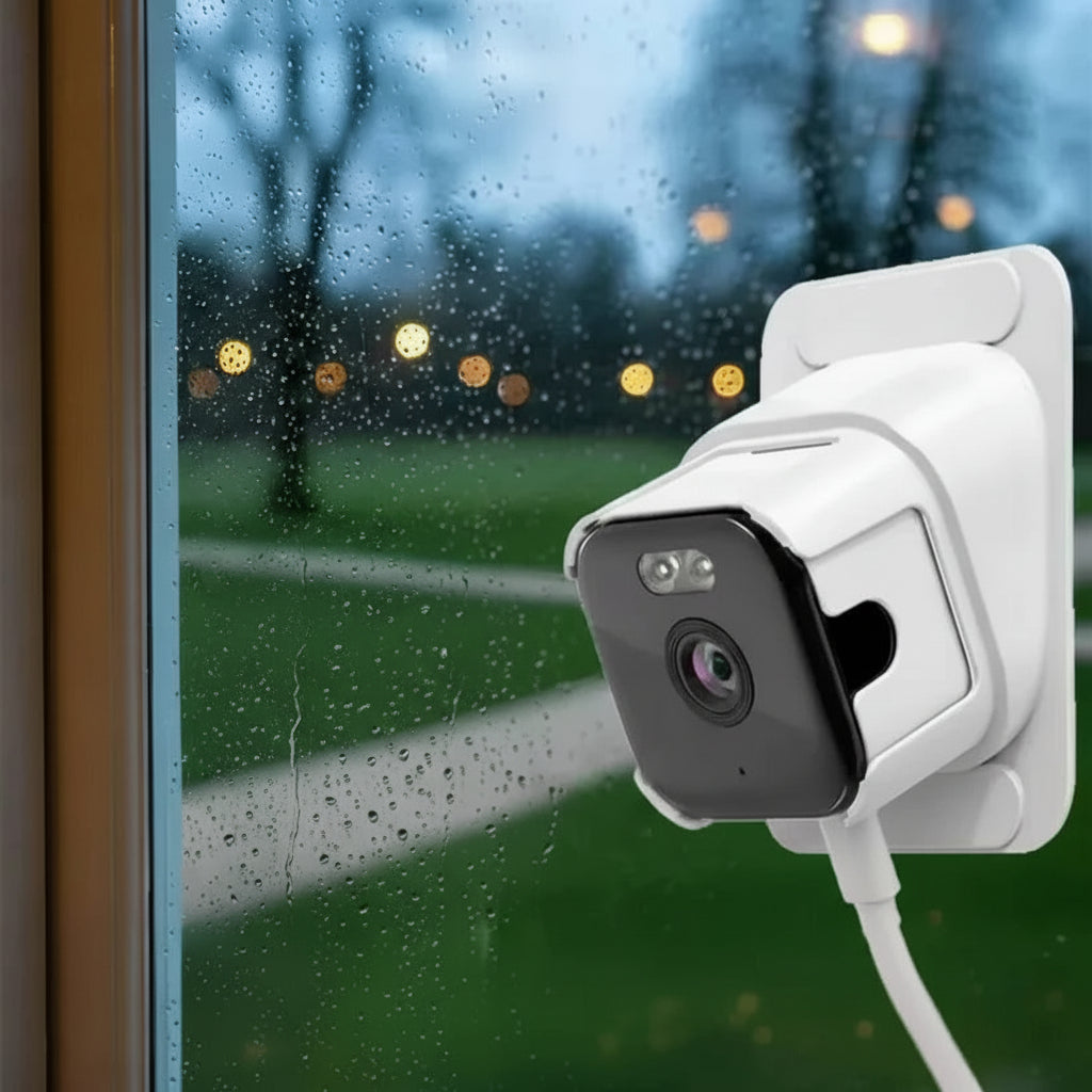 Smart Home | Window Security Camera with AI Human Detection | Full Color Night Vision for Enhanced Surveillance 0