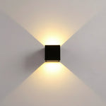 Smart Home | Wireless LED Wall Light with Motion Sensor & Rechargeable Battery | Modern Cube Design for Easy Installation 0