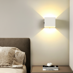 Smart Home | Wireless LED Wall Light with Motion Sensor & Rechargeable Battery | Modern Cube Design for Easy Installation 1