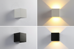 Smart Home | Wireless LED Wall Light with Motion Sensor & Rechargeable Battery | Modern Cube Design for Easy Installation 6