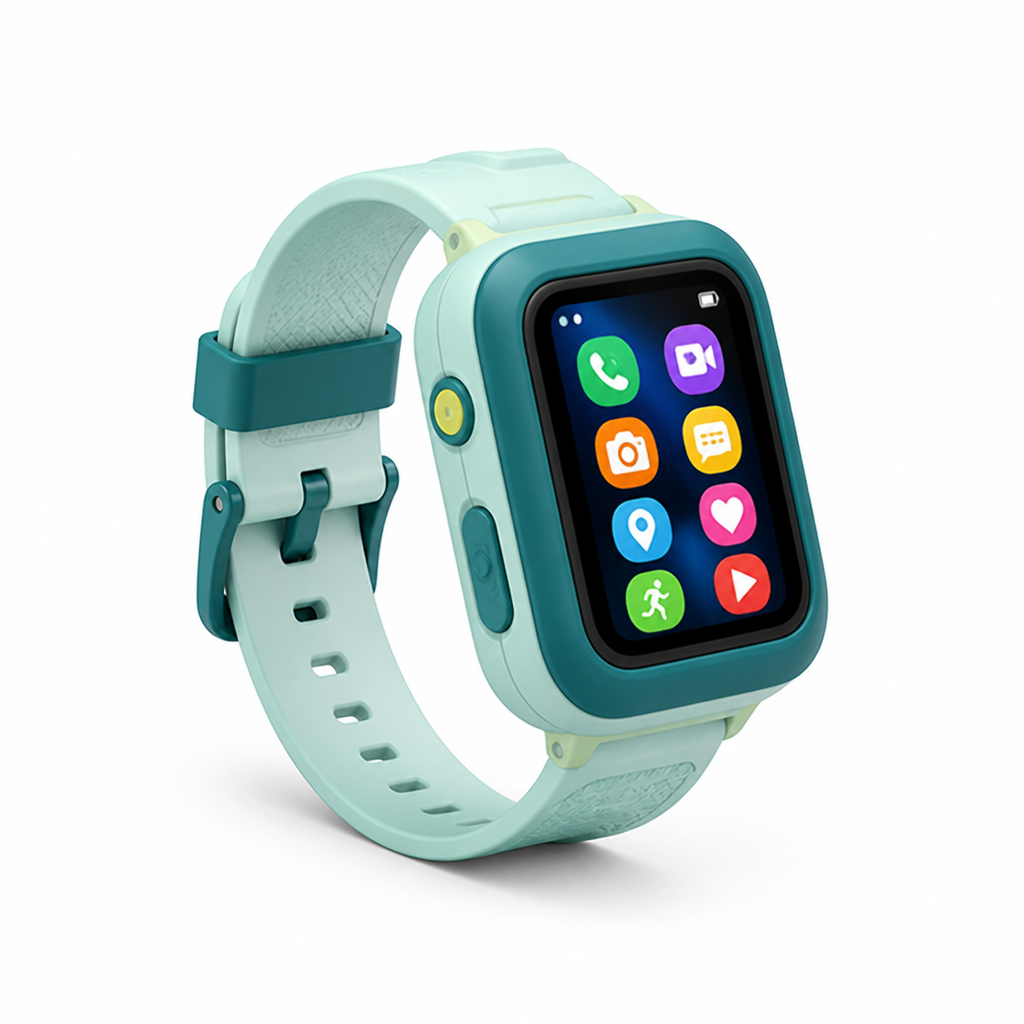 Smart Kids Watch | GPS Smartwatch with Video Calling & Camera | Safe Tracking for Children 0
