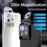 Smart Lens | 200X Smartphone Lens with Universal Clip-On Attachment for Detailed Observations 2