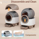 Smart Litter Box | Automatic Self-Cleaning Cat Litter Box with App Control | Odor Control for Cleaner Homes 5