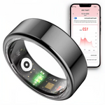 Smart Ring | Waterproof Health Tracker with Real-Time Monitoring for Fitness Enthusiasts 0