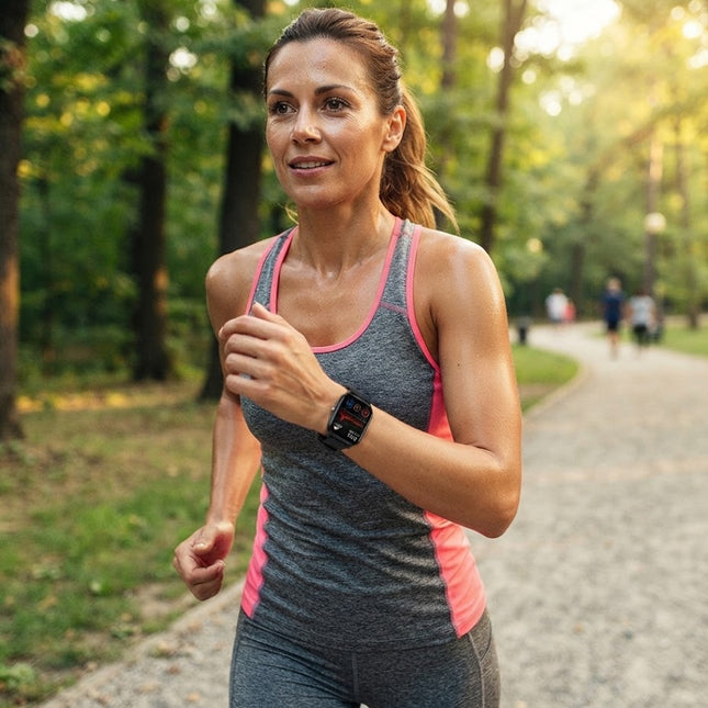 Smart Watch for Men and Women, Fitness Tracker with Heart Rate and Sleep Monitor