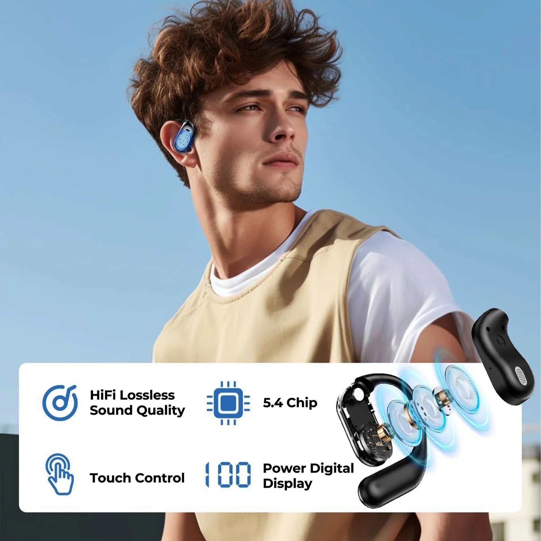 Smart Translation Earbuds with Noise Cancellation | Real-Time Communication for Global Travelers 8