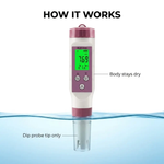 Smart Water Quality Tester | 7-in-1 Digital Pool Tester with App Control | Accurate pH and Chlorine Measurement 4
