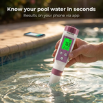 Smart Water Quality Tester | 7-in-1 Digital Pool Tester with App Control | Accurate pH and Chlorine Measurement 6