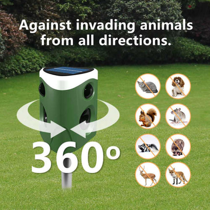 Mouse Repellent Ultrasonic Solar Powered, Squirrel Repellent