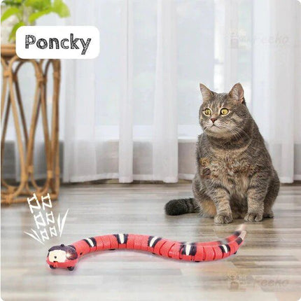 Interactive Cat Toys That Move, Automatic Snake Cat Toy with Sensor Activated Motion – image 4