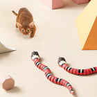 Interactive Cat Toys That Move, Automatic Snake Cat Toy with Sensor Activated Motion, Rechargeable Robotic Cat Toy