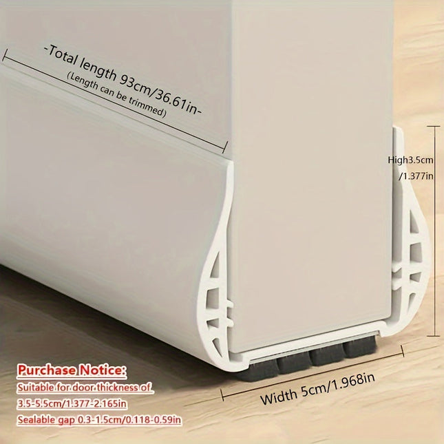 SnugBlock | Adjustable Door Draft Stopper for Insulation & Soundproofing | Tool-Free Installation for Energy Efficiency 1
