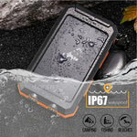 Solar-Powered Portable Battery Pack with 20000mAh Capacity | LED Light for Outdoor Adventures 5