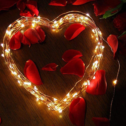 String Lights Outdoor Solar Powered, Copper Wire Fairy Lights for Garden and Patio – image 8