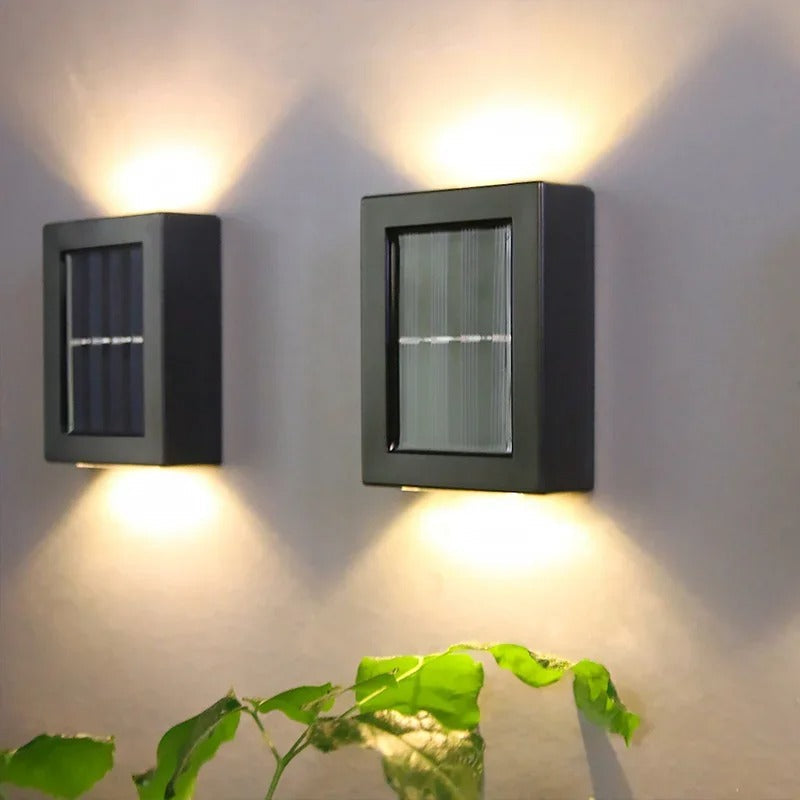 SolarGlow | Outdoor Wall Lights with Automatic On/Off | Eco-Friendly LED Illumination for Your Garden 4