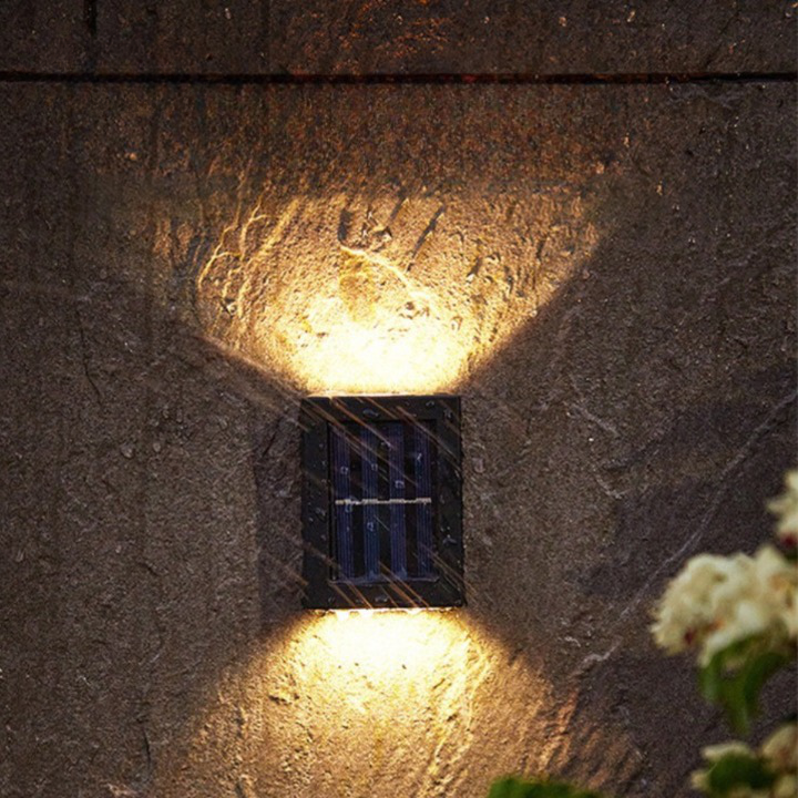 SolarGlow | Outdoor Wall Lights with Automatic On/Off | Eco-Friendly LED Illumination for Your Garden 5