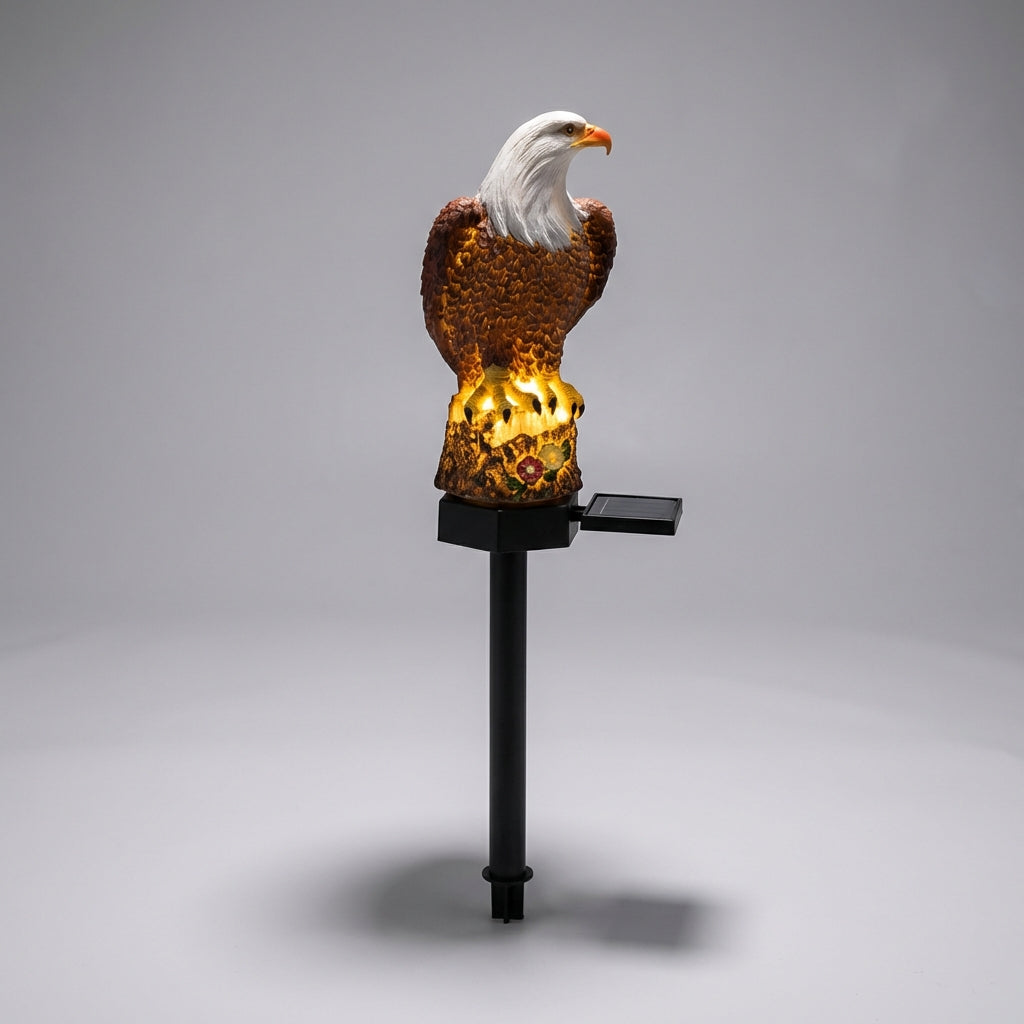 Solar Garden Light with Playful Animal Design | Weather Resistant Accent Lighting for Cozy Outdoor Spaces 0