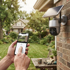 Security Camera Outdoor, Wireless Security Camera with Solar Panel, Home Security Camera with Night Vision Wifi
