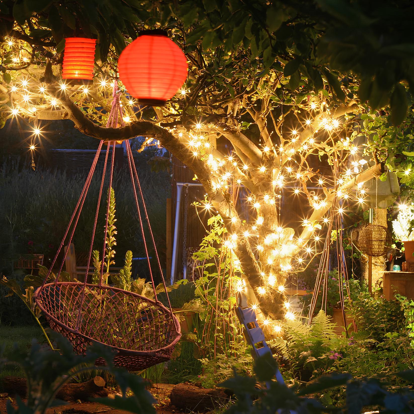 Solar String Lights | Adjustable Modes & Eco-Friendly Design for Outdoor Ambiance 0