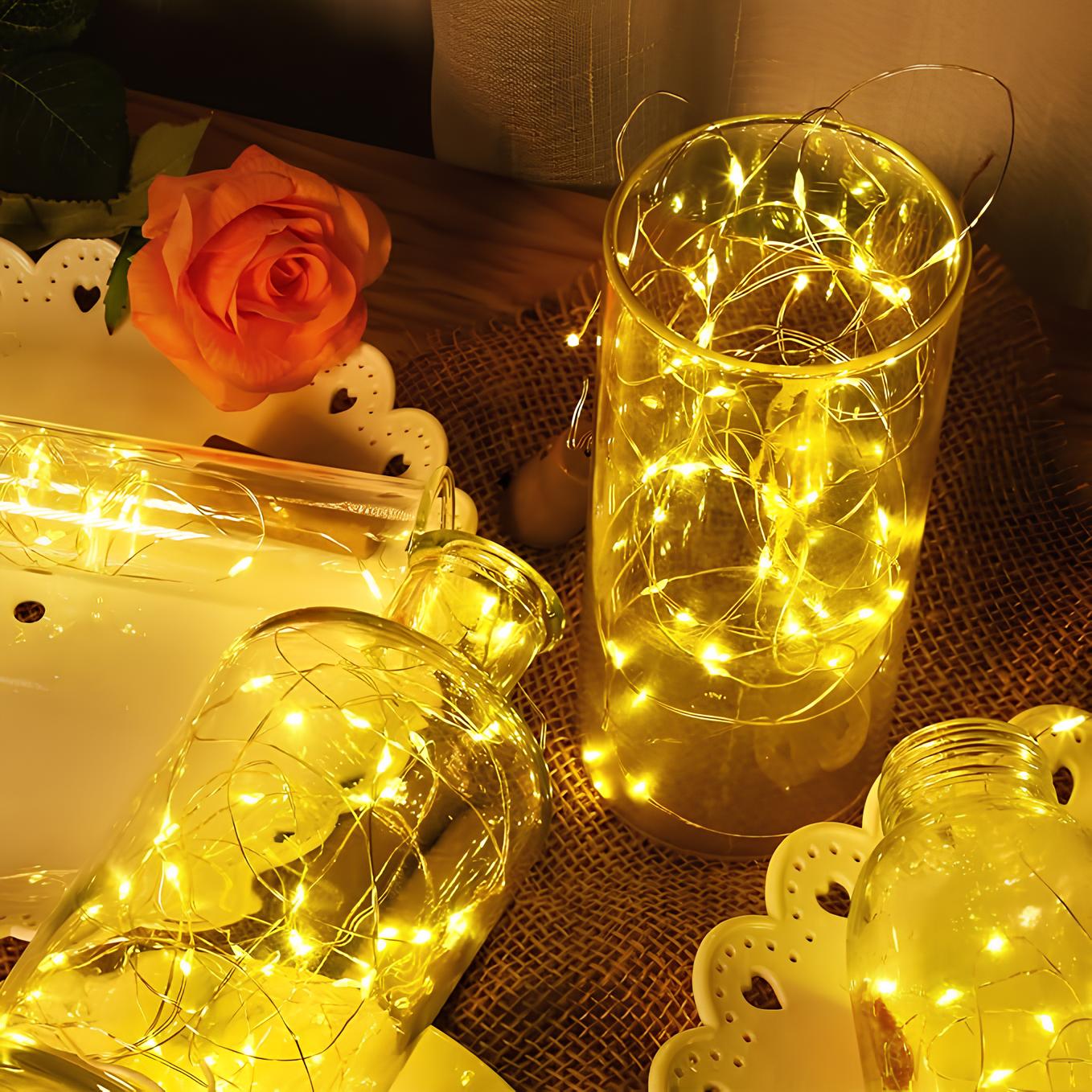Solar String Lights | Adjustable Modes & Eco-Friendly Design for Outdoor Ambiance 8
