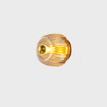 Solara | Elegant Dual Purpose Copper and Glass Flush Mount Light 6