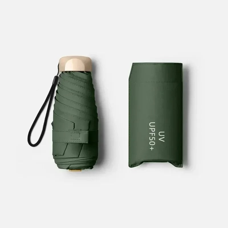 Solara | Foldable Mini Umbrella with UV Protection & Wind Resistance | Compact Design for Travel 0