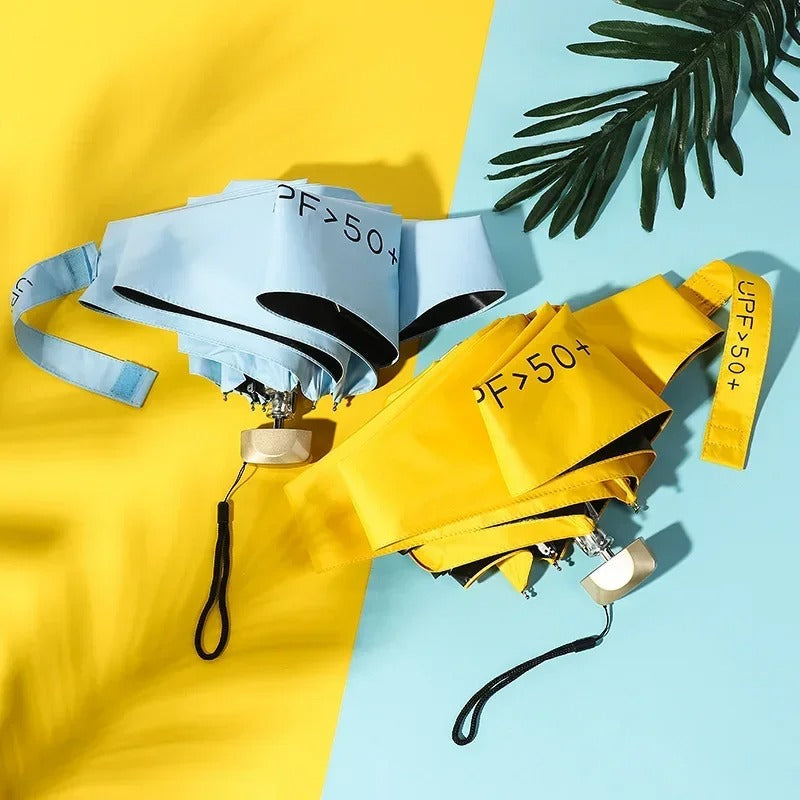 Solara | Foldable Mini Umbrella with UV Protection & Wind Resistance | Compact Design for Travel 4