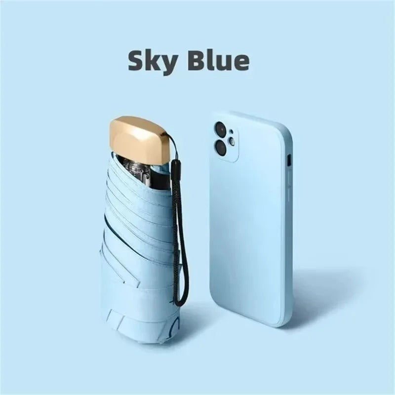 Solara | Folding Mini Umbrella with UV Protection & Wind Resistance | Compact Design for Travel 9