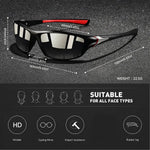 Solarion | Sport Sunglasses with Polarized Lenses & UV400 Protection | Lightweight Design for Optimal Comfort 7