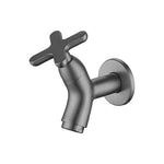 Solid Brass Wall-Mounted Faucet with Ergonomic Handle | Durable Design for Modern Kitchen and Bathroom Spaces 6